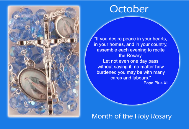 Month of the Holy Rosary Activity - S&S Blog