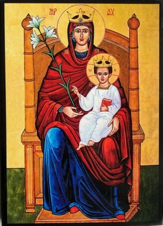 Icon 8/61 Our Lady of Walsingham 18X13.50 cm