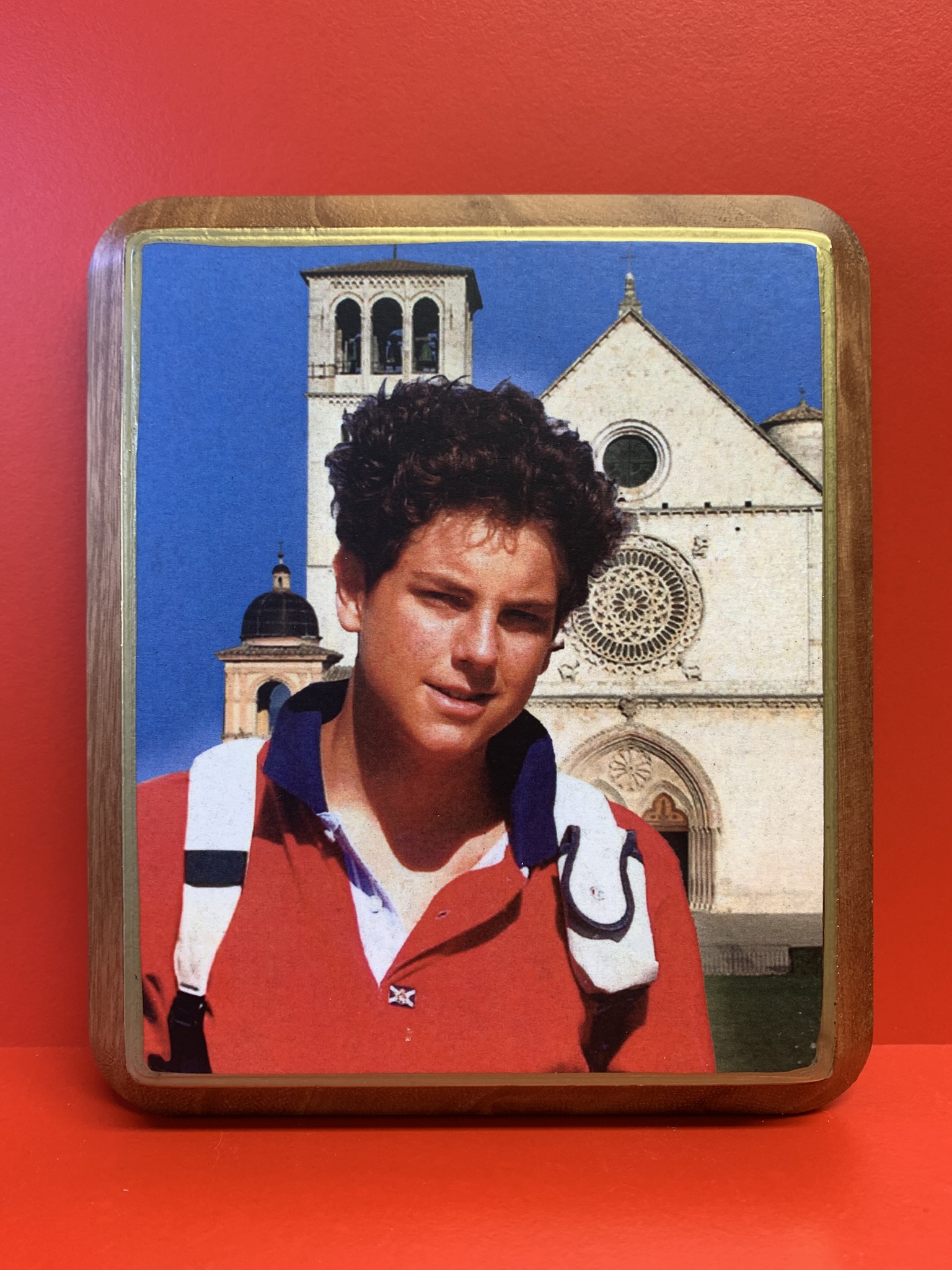 Icon CL/4 Carlo Acutis 13x15 wood