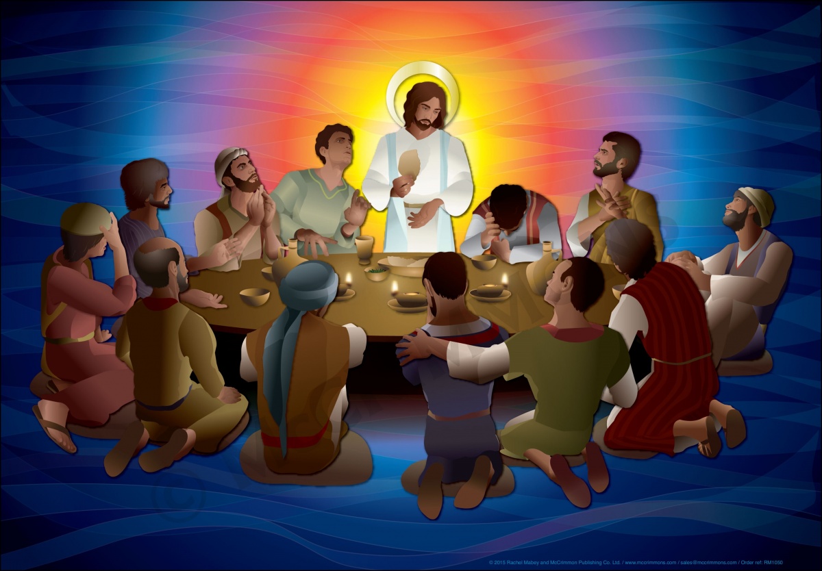 Poster Last Supper Rm1050 A3 Laminated