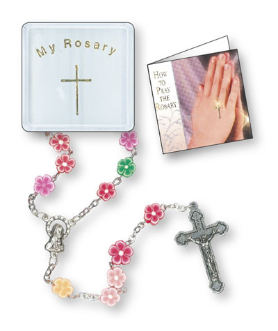 Rosary 6085 Children's Multicoloured Soft Resin