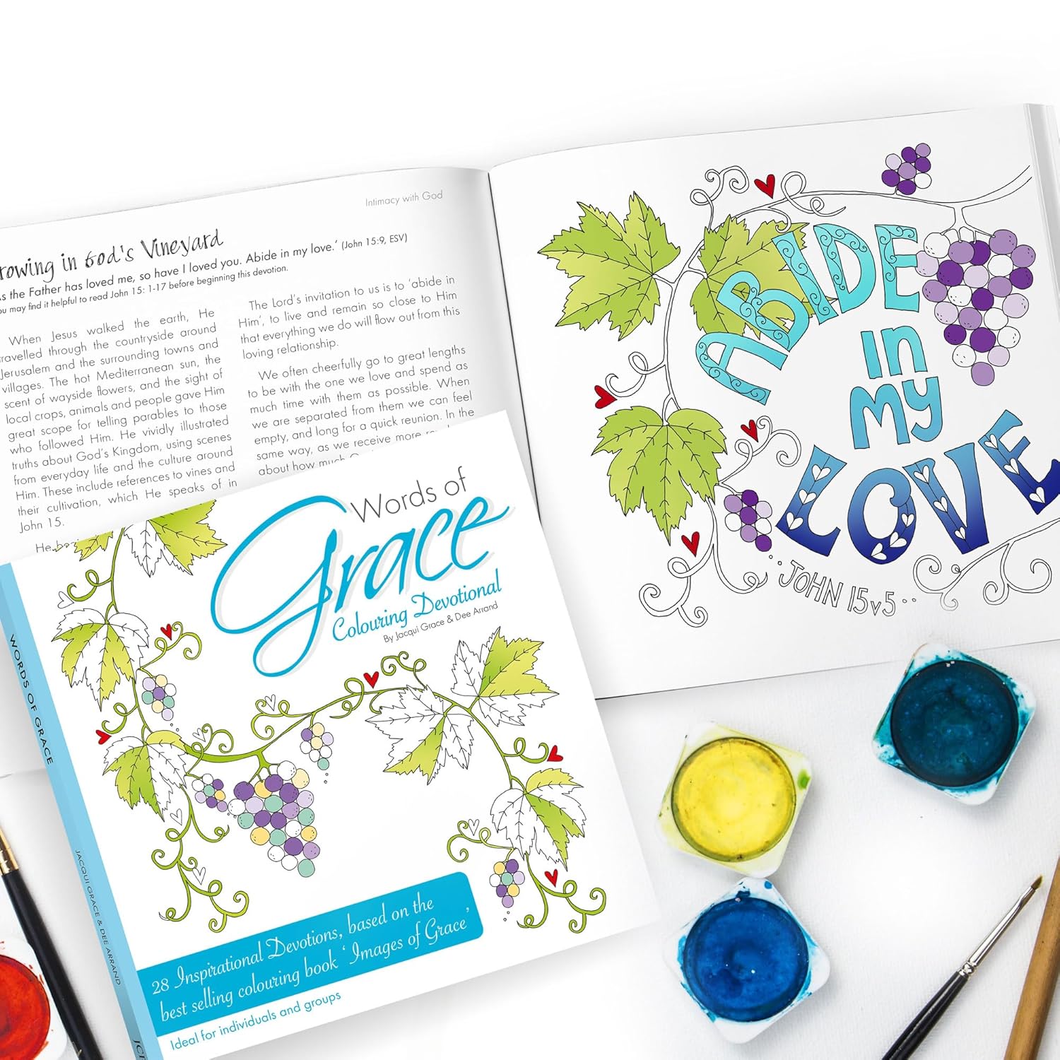 Words of Grace: A Colouring Devotional