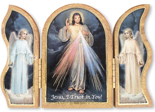 Icon 56126 Divine Mercy Triptych