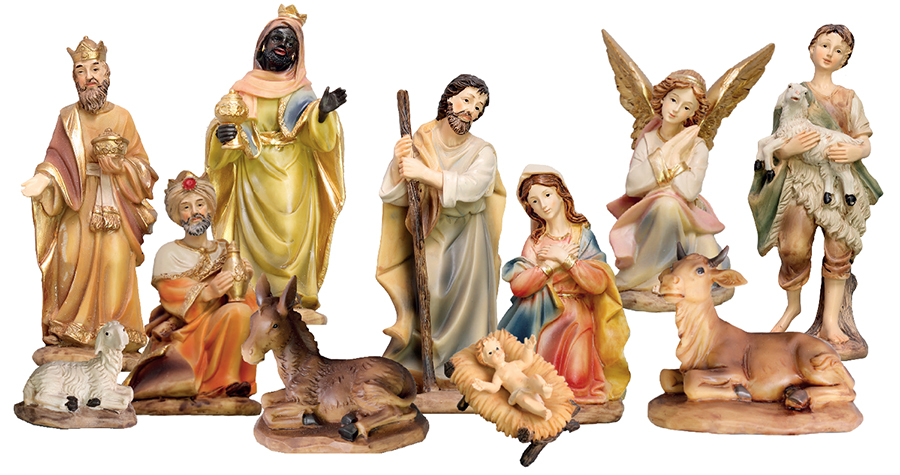 Nativity Set 89309 Resin 11 Figures 6''