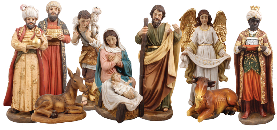 Nativity Set 89320 Handpainted 6"