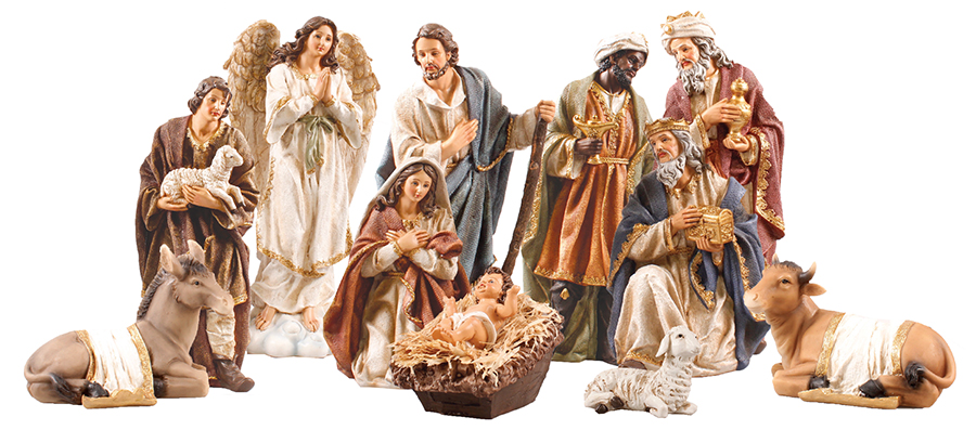 Nativity Set 89350 Resin 11 Figures 12