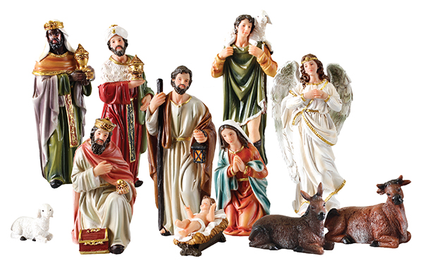 Nativity Set 89371 11 Figures 6"