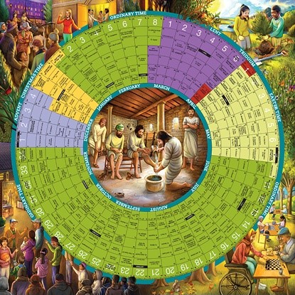 Poster Year of Grace Liturgical Calendar 2025 (LBLCAL25)