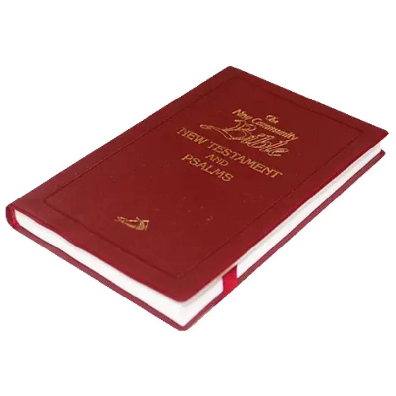 NCB New Testament & Psalms Red Vinyl Pocket-Size