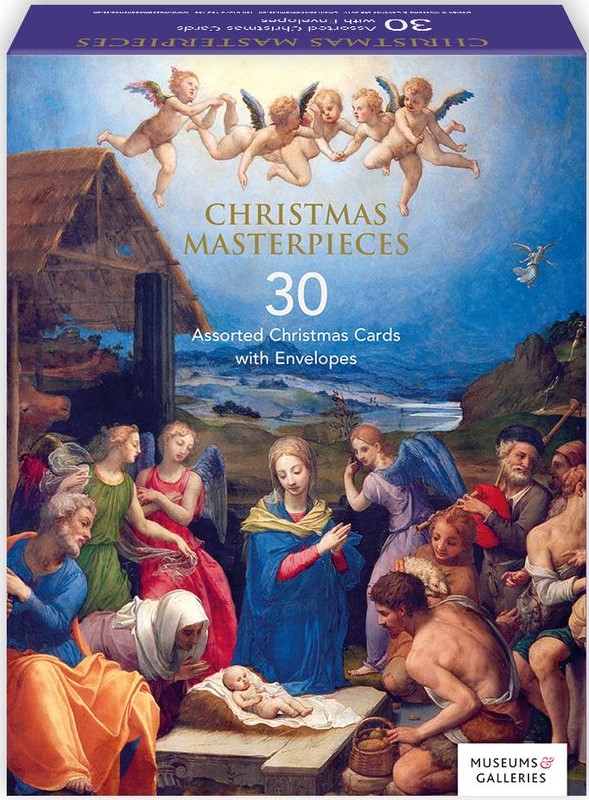 Card Christmas XBA 311 Christmas Masterpieces 30 in box