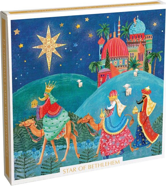 Card Christmas XHT 291 Star of Bethlehem 12 cards