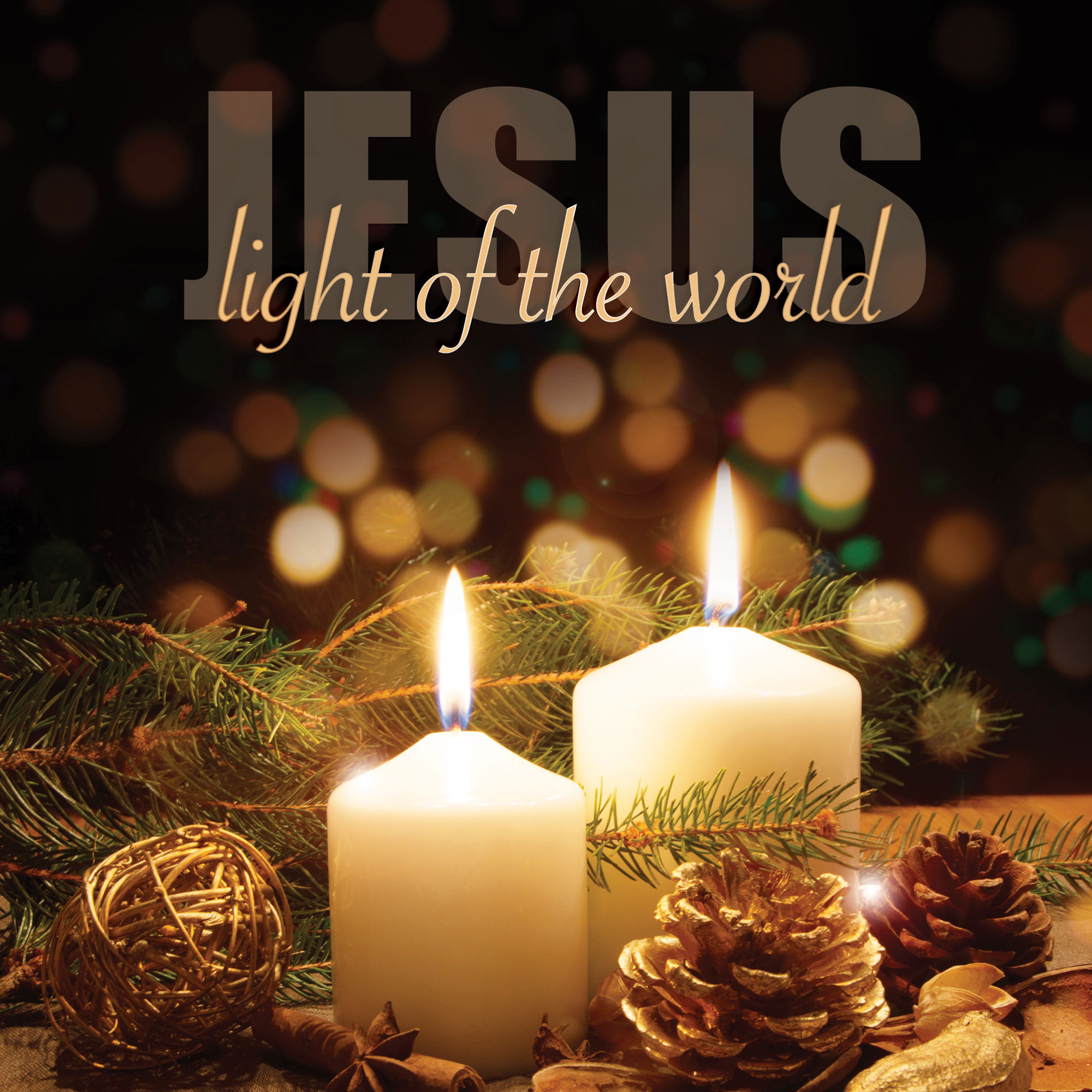 Card Christmas CM337 Jesus Light of the World