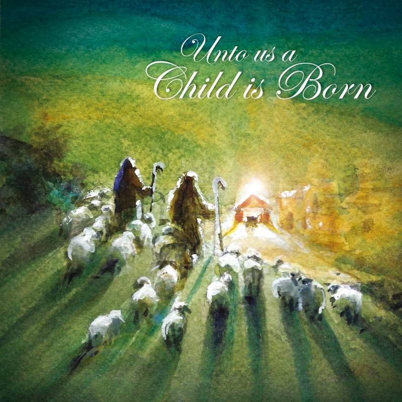 Card Christmas CM147 A Child is Born