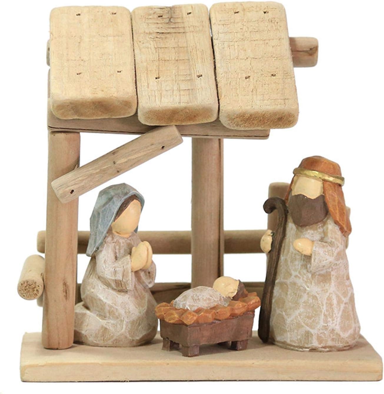 Nativity SM138A Wooden Nativity Set