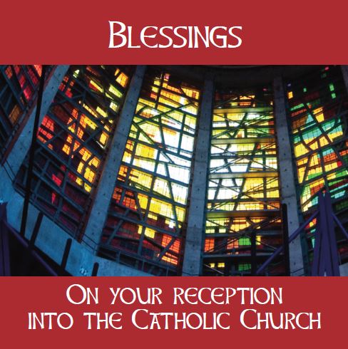 Card 91737 Reception into the Catholic Church Red