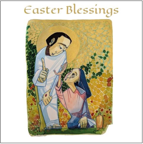 Card 91767 Easter Mary Meets Jesus