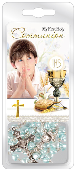 Rosary C6085/BL Communion Acrylic