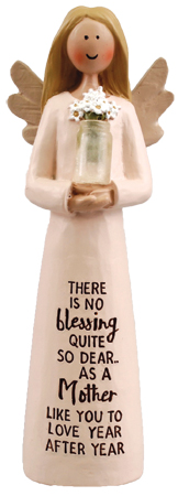 Statue 39808 Resin Angel/Mother Blessing