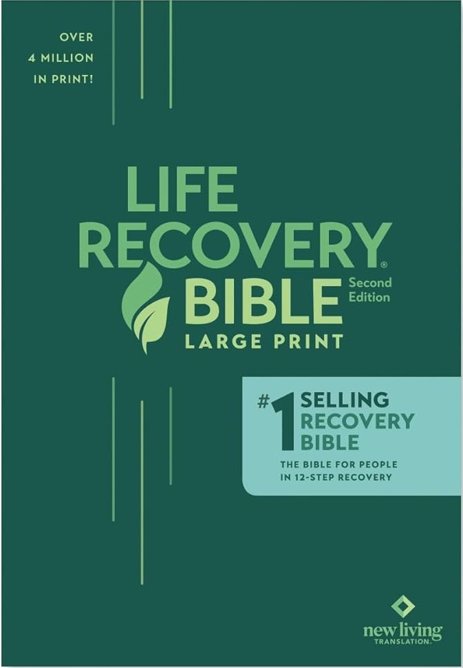 Bible NLT Life Recovery Large Print Hardback