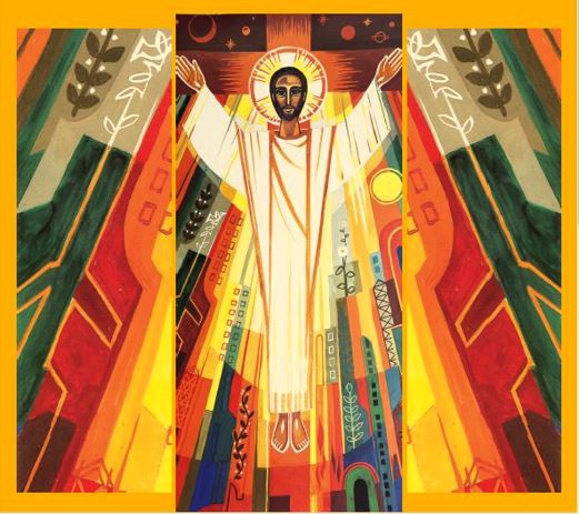 Card 91727 Easter Risen Christ Pack 5