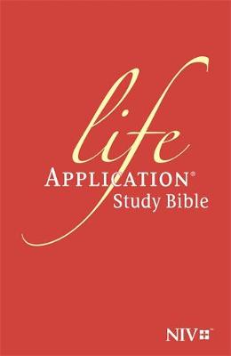 Bible NIV Life Application Study Red